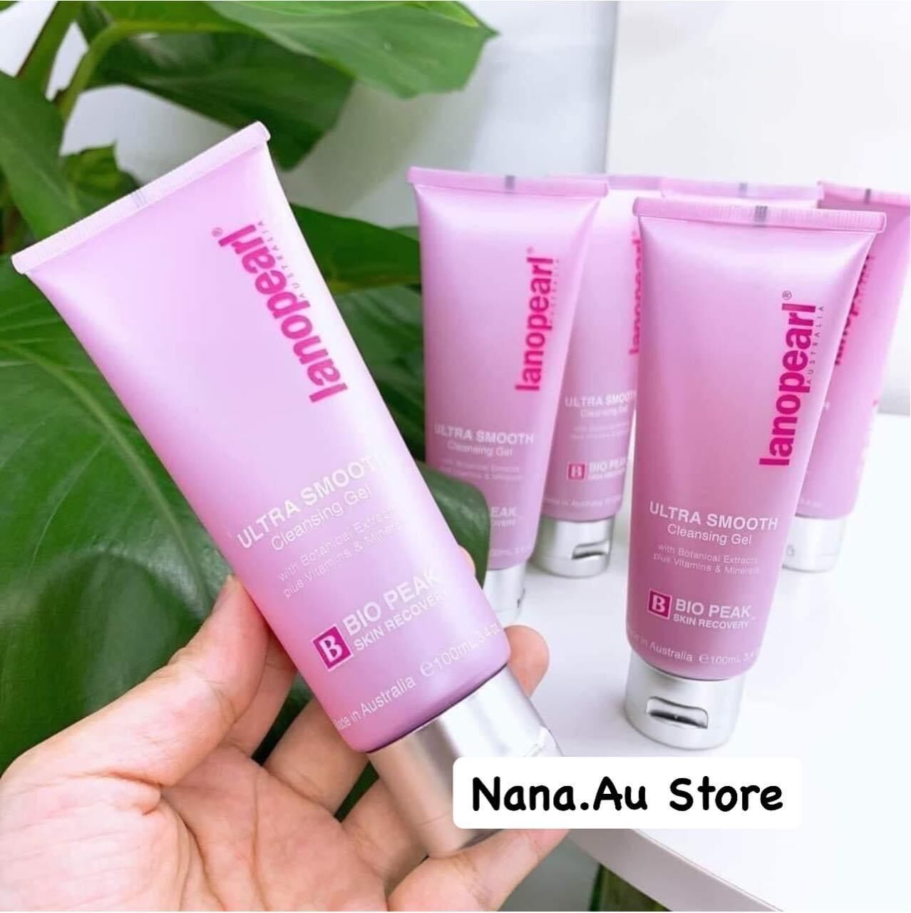 Sữa rửa mặt 12 tinh chất thiên nhiên Lanopearl nhập Úc