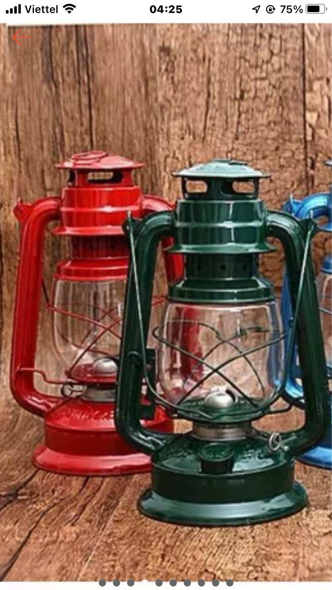 Đèn bão, đèn dầu xưa, kiểu dáng cổ điển,đèn cao 20cm