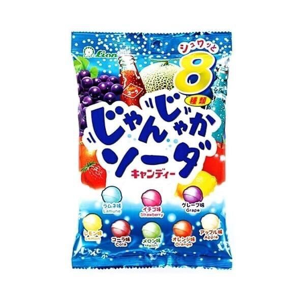 Kẹo Soda Trái Cây Lion Nhật 8 Vị