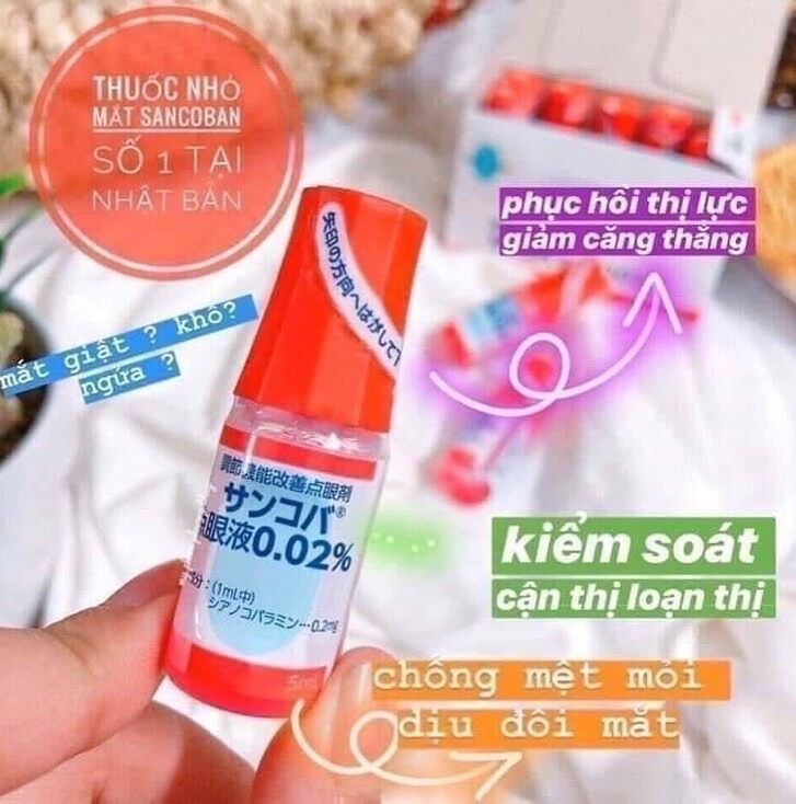 Nhỏ mắt cận Nhật bản lọ 5ml