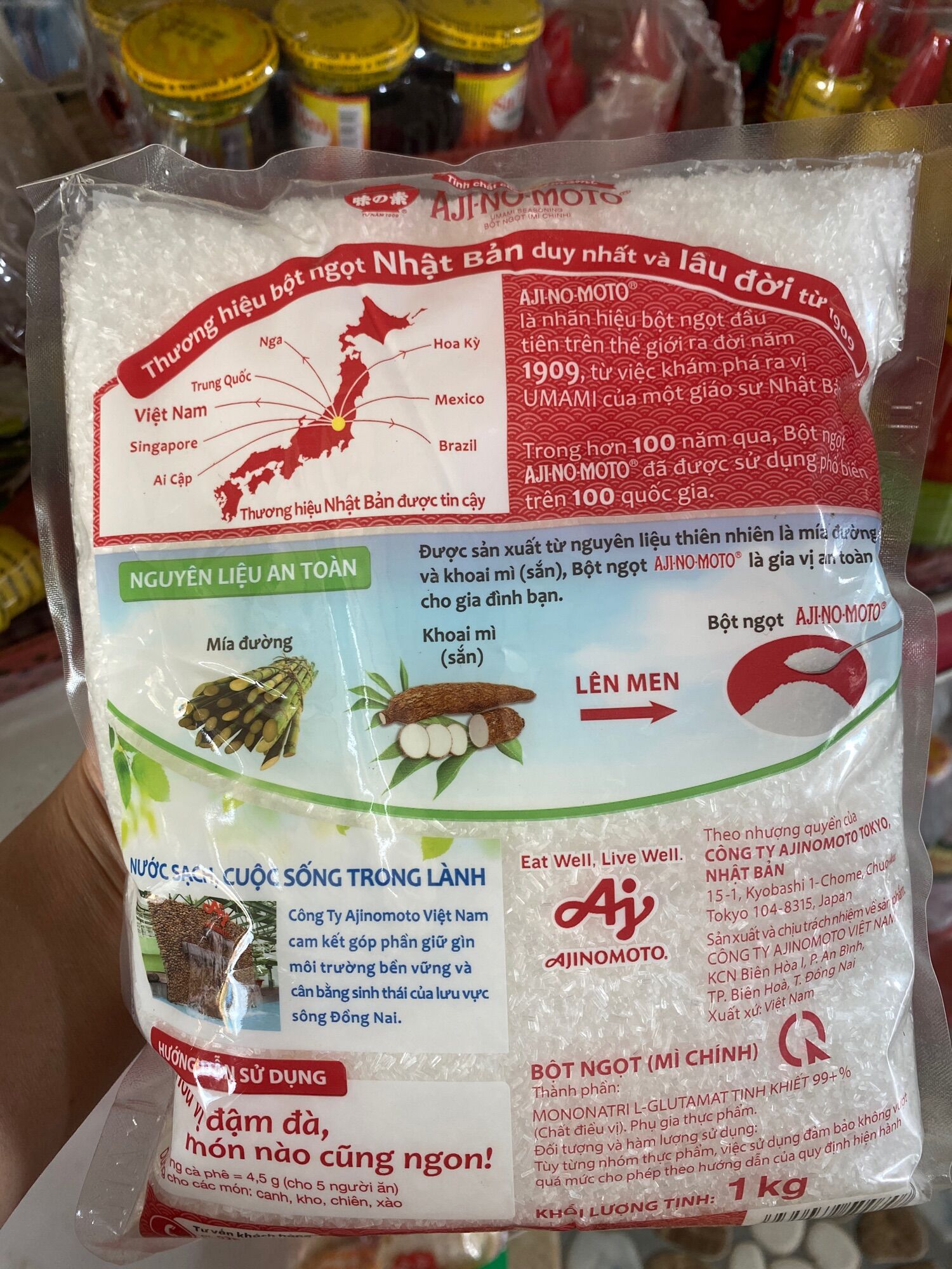 Bột ngọt aji no moto 1kg