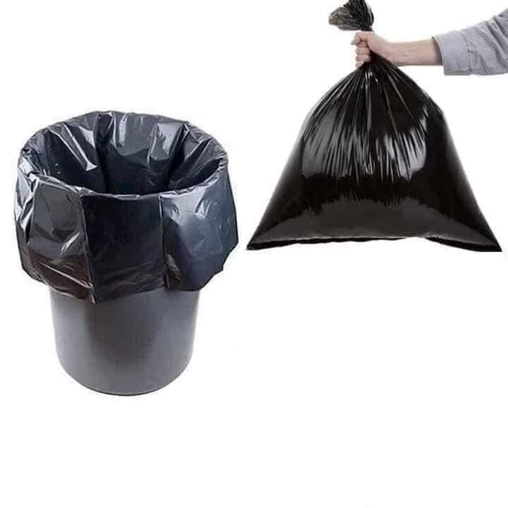 Sét 3 cuộn túi đựng rác đen tự tiêu