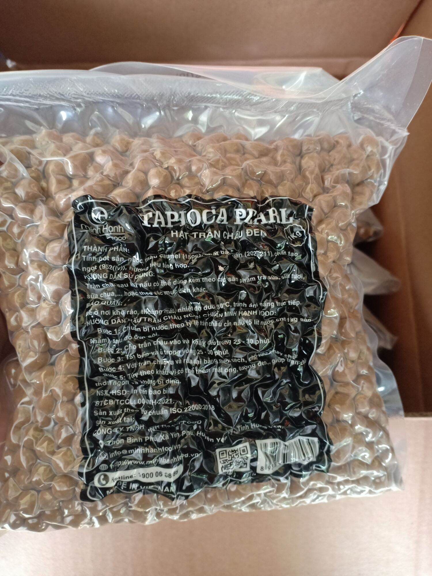 Trân châu đen Minh Hạnh gói 1kg