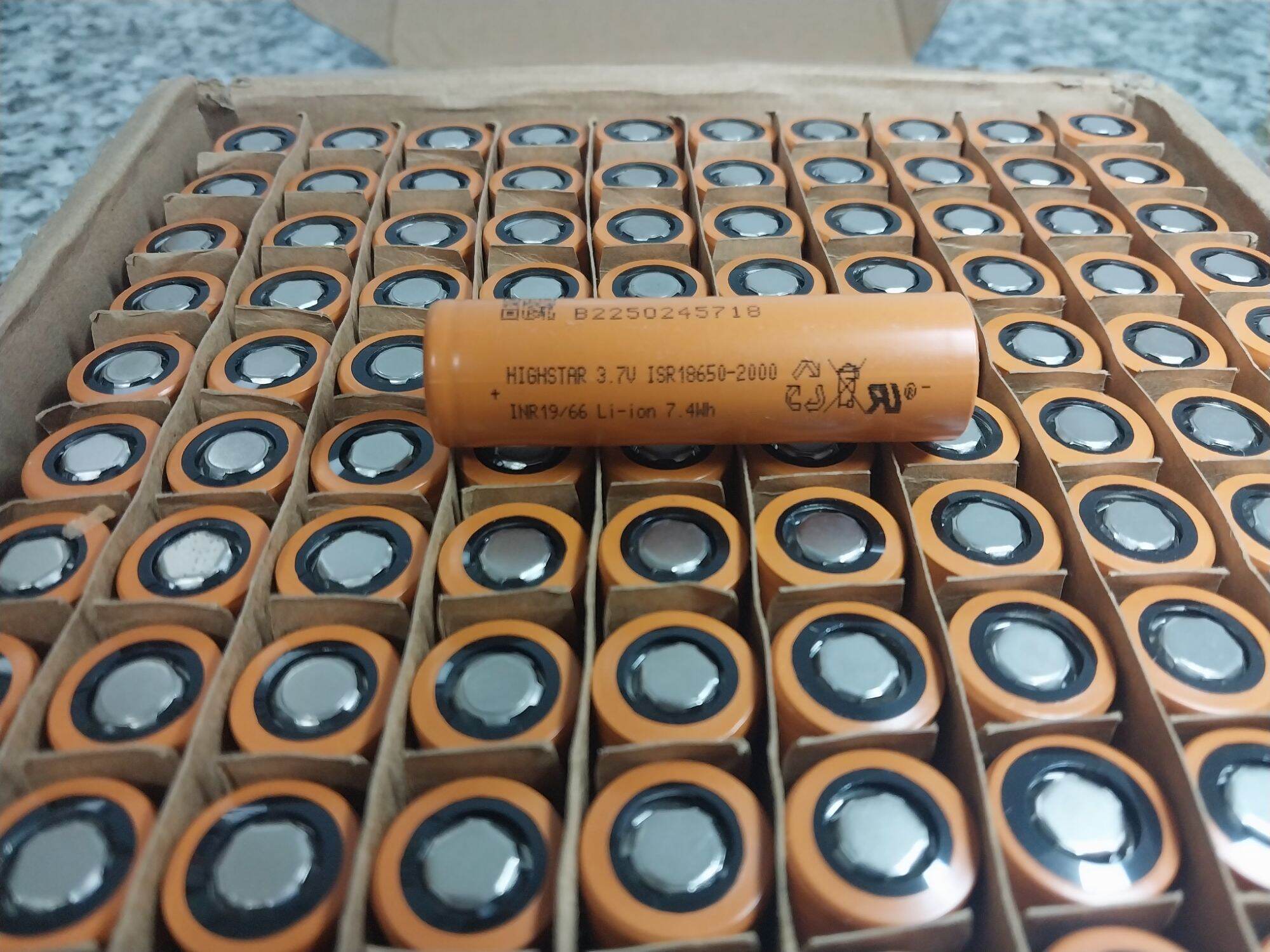 Cell HIGHSTAR ISR18650-2000 (mới)