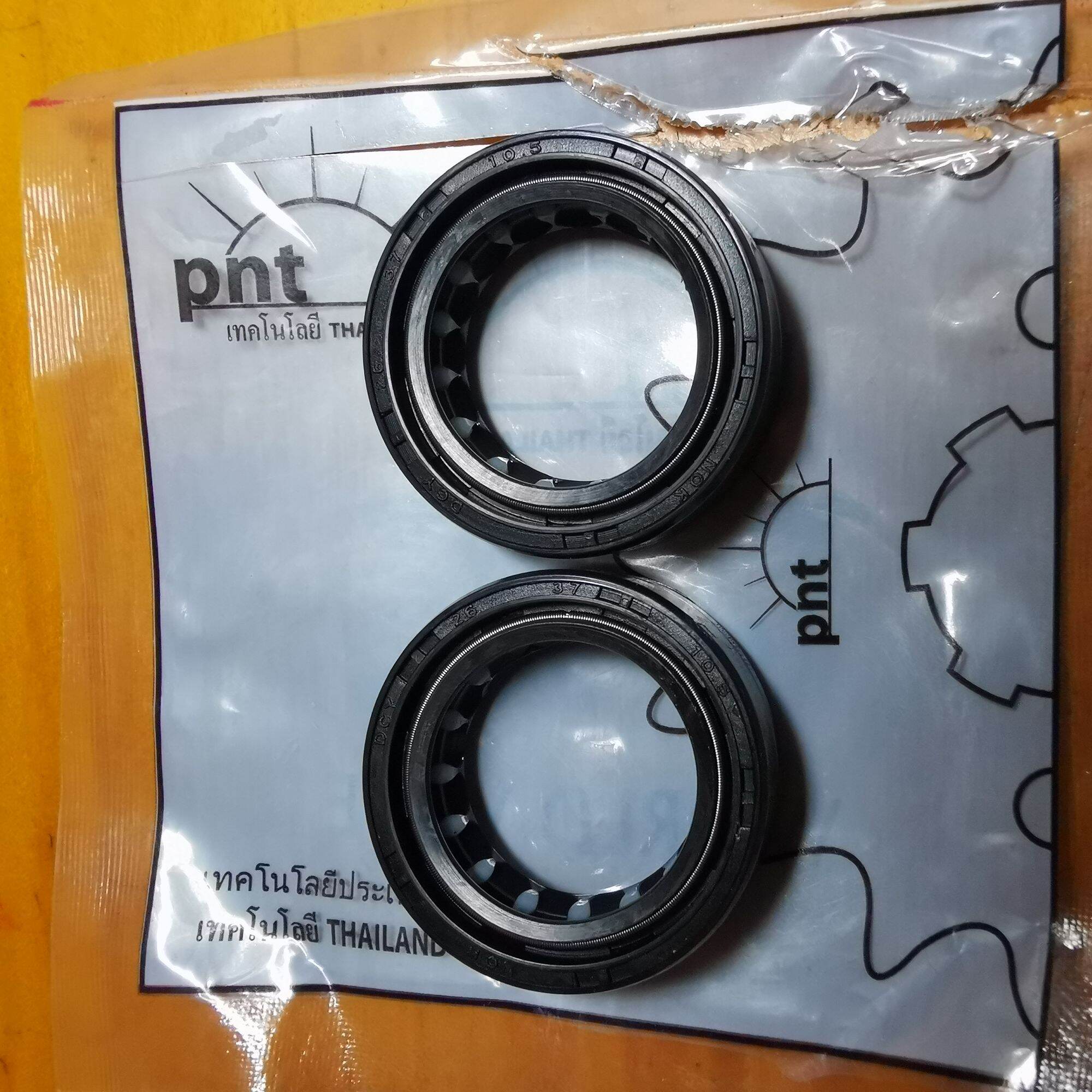Bộ phớt chặn dầu 2 lò xo phuộc trước xe máy 26-37 Thái Lan
