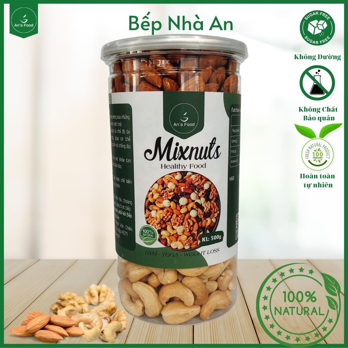 Hạt nướng mật ong - 500g