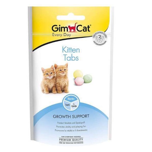 GIMCAT KITTEN TABS Viên vitamin tổng hợp cho mèo con 40g