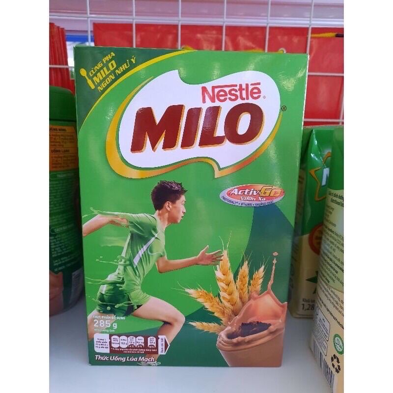 [HCM]Sữa bột Milo hộp giấy 285g - date mới