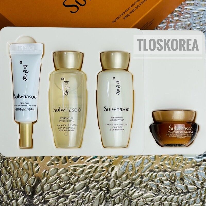 Set Mini Sulwhasoo Perfecting Daily Routine Kit Chống Lão Hoá Và Làm Săn Chắc D