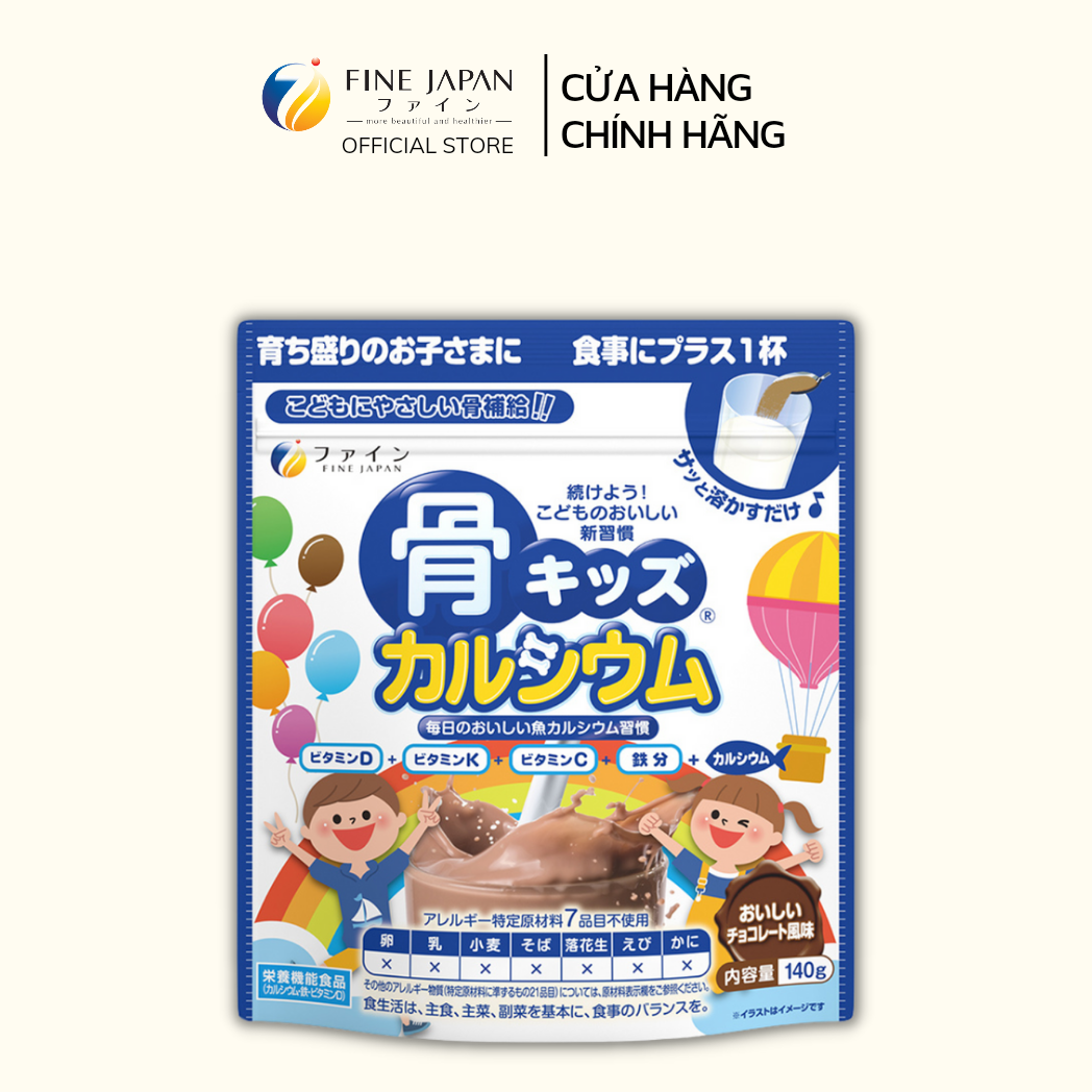 Canxi cá tuyết FINE JAPAN bổ sung Canxi & giúp trẻ phát triển cao lớn khỏe
