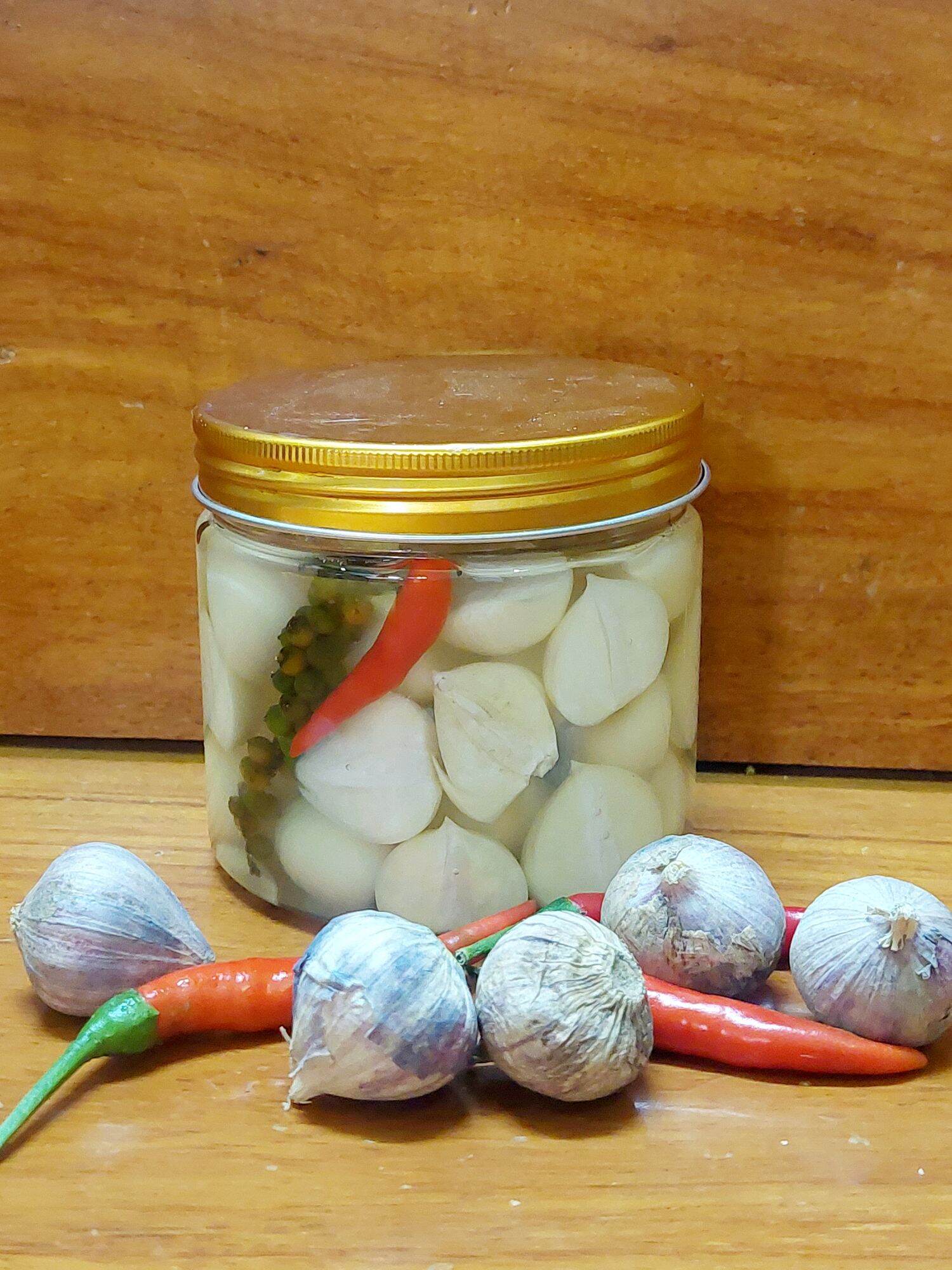 Tỏi cô đơn ngâm giấm 500g