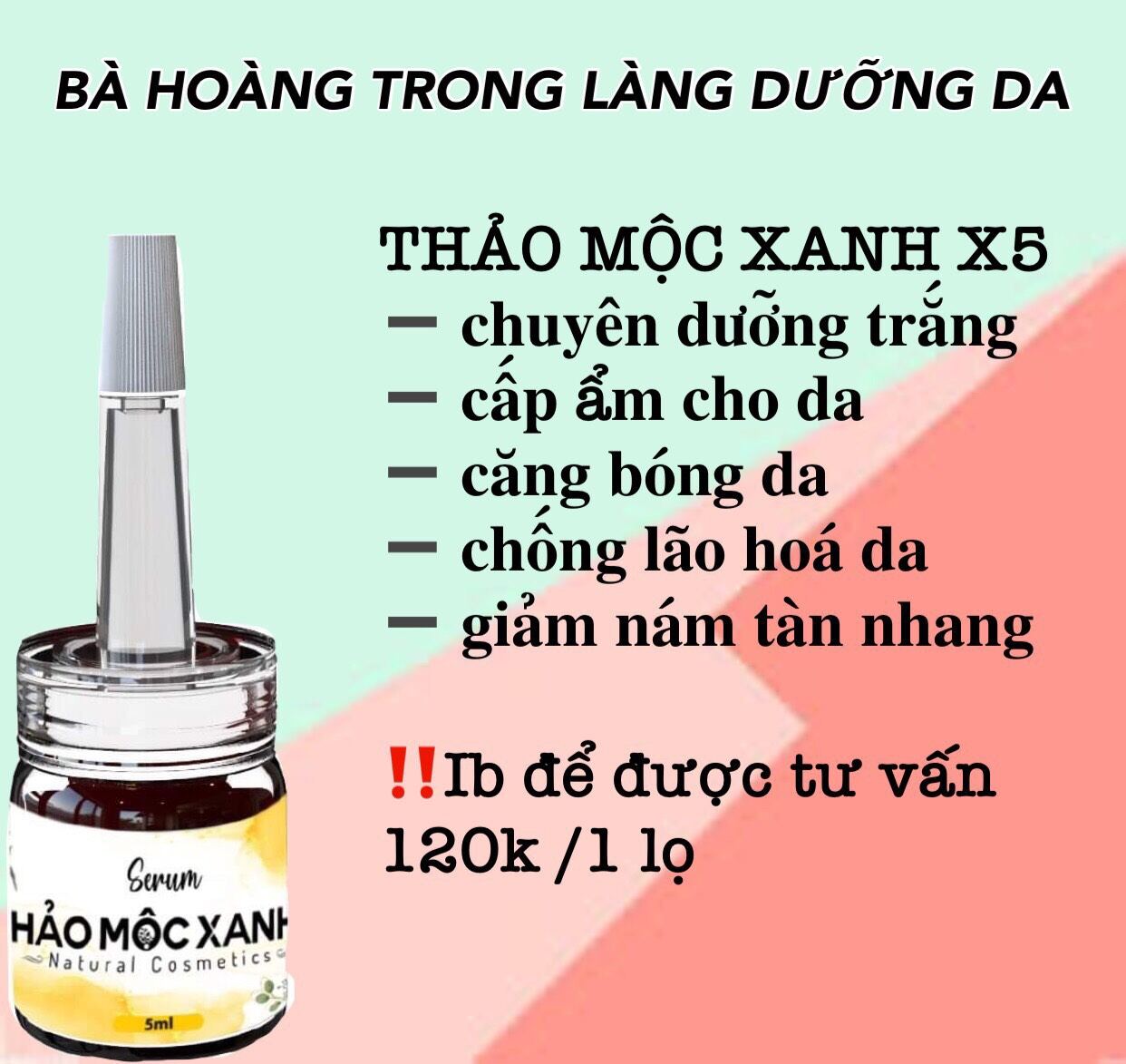 Combo Thảo Mộc Xanh Ngừa Mụn, Thâm