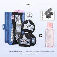 lishu | Bông Tán Trang Điểm Mở Rộng Dùng Ướt cho Kem Nền Lỏng
