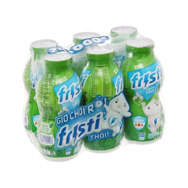 Lốc 6 chai sữa Fristi 80ml/chai