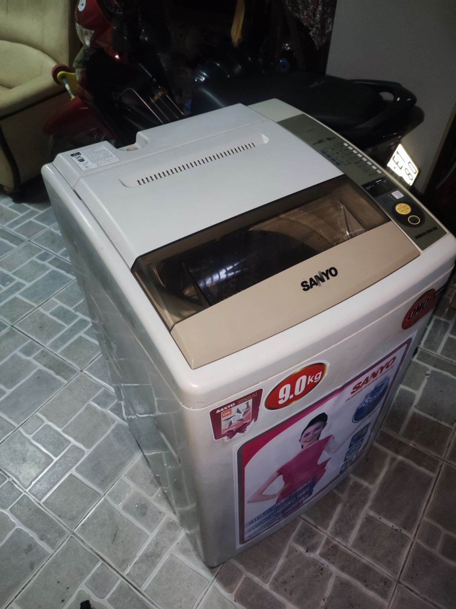 bán máy giặt Sanyo 8kg