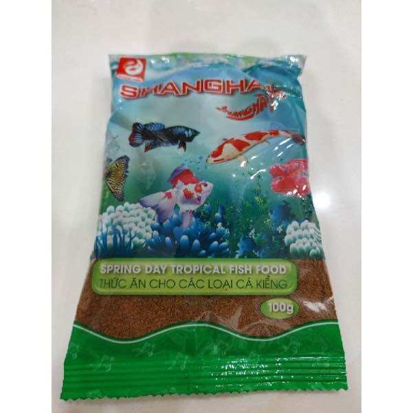100GR THỨC ĂN CHO CÁ SHANGHAI