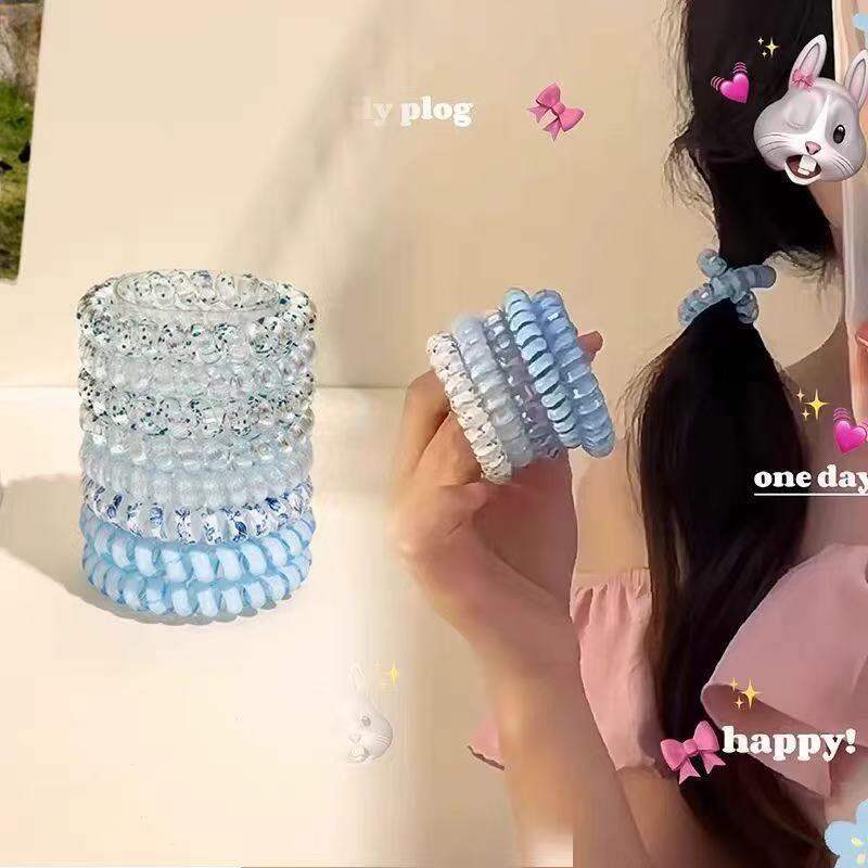 Dây Buộc Tóc Đàn Hồi Bền Giản Dị Dây Buộc Tóc Đuôi Ngựa Đa Năng Dây Buộc Tóc Phong Cách Hàn Quốc Mới