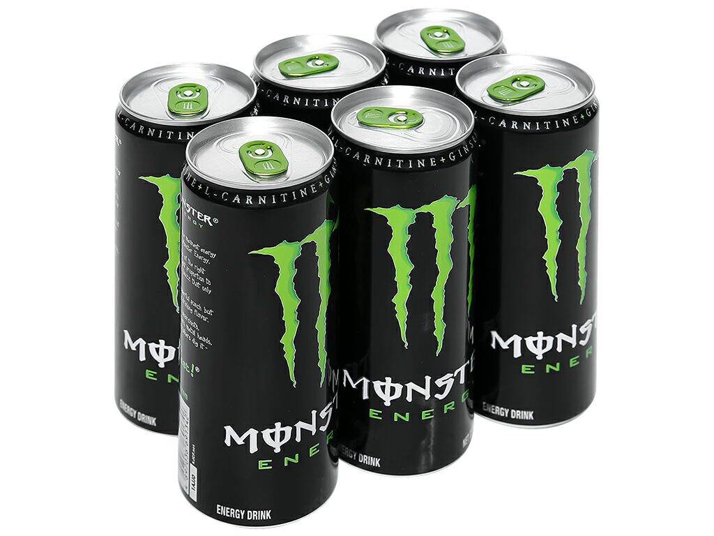 Monster Energy đen 6 lon thumbnail
