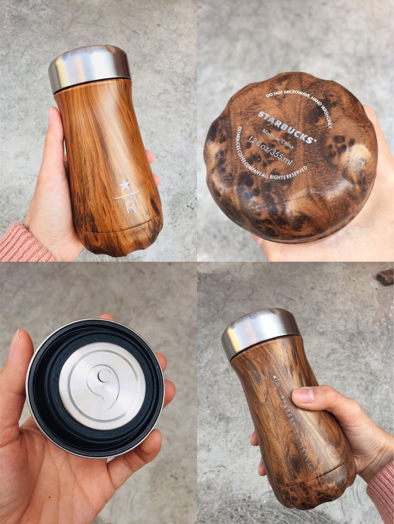 Bình giữ nhiệt Starbucks Swell 473~355ml