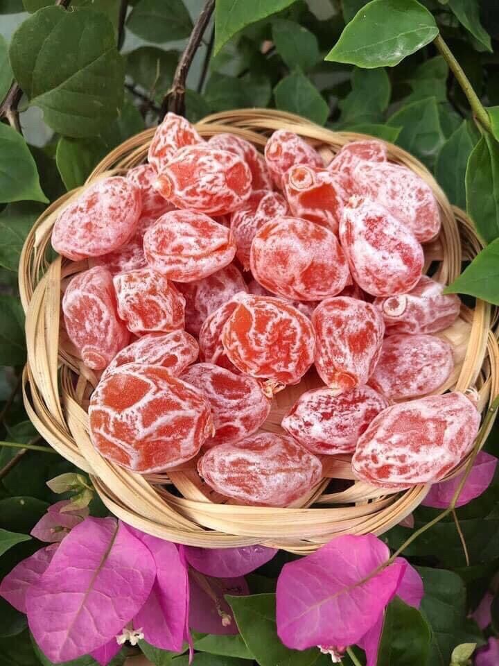 Ô mai (xí muội) đào hồng không hạt hủ 500gr