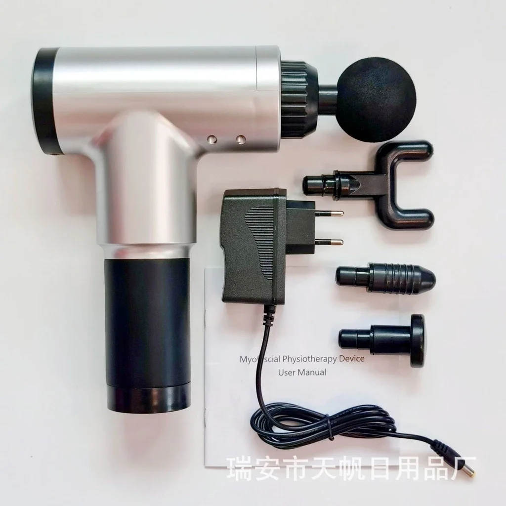 máy massage gun 4 đầu