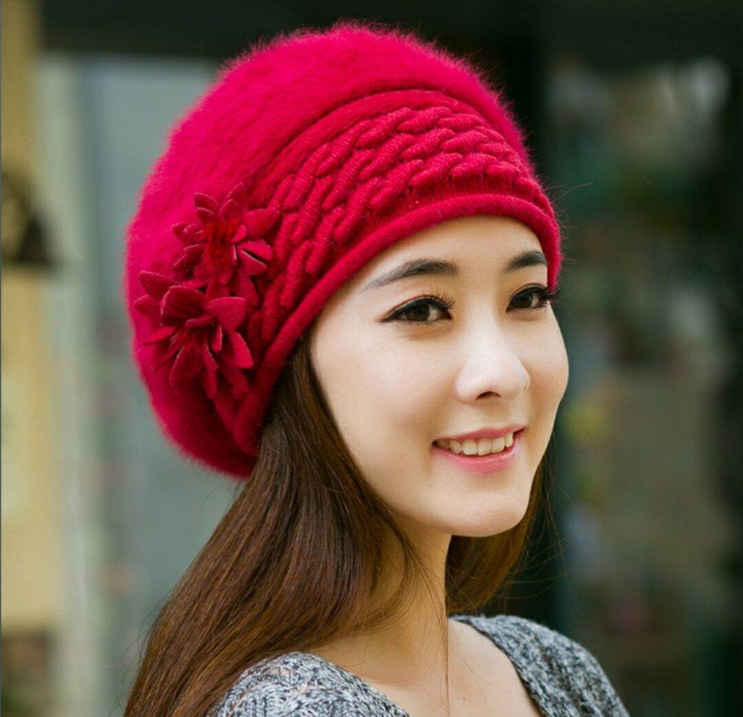 Nón mũ len beret nữ thời trang Hàn Quốc