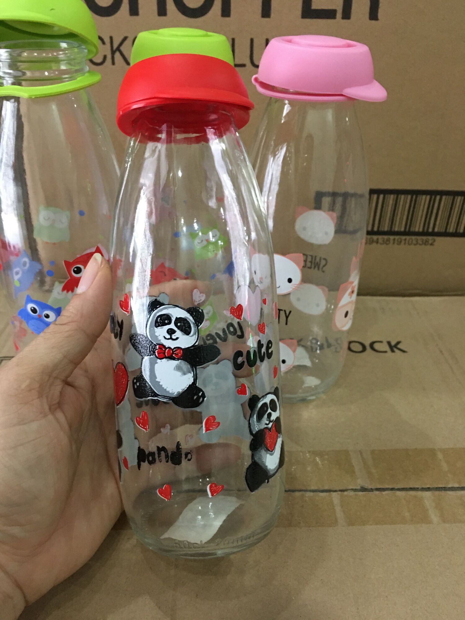 [HCM]???? COMBO 2 CHAI THUỶ TINH HEREVIN 500ml ??