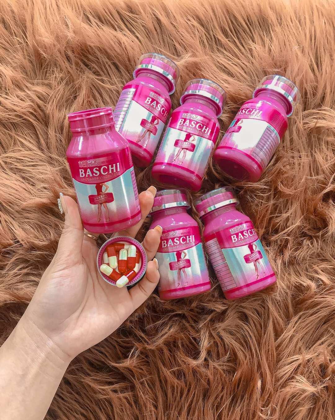 [SALE] Giảm Cân Siêu Tốc Bachi Hồng Thái Lan Siêu Mạnh (Hộp 40viên)