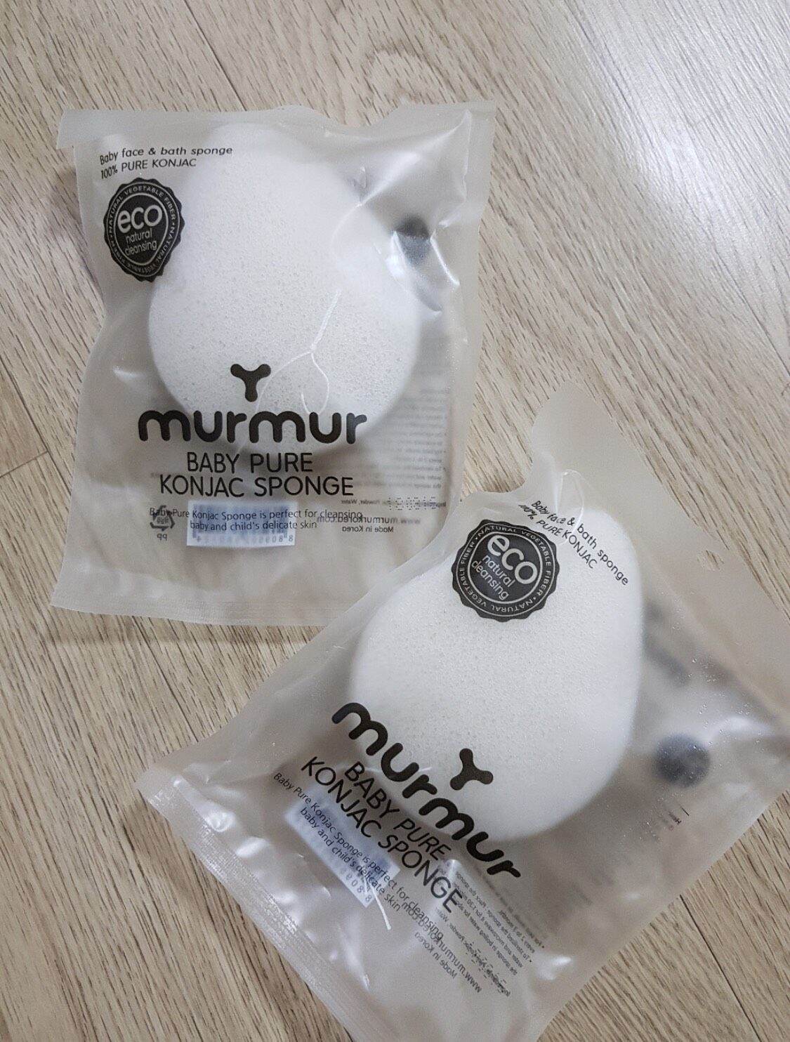 Bông tắm hữu cơ Murmur oganic Hàn quốc ( Chính hãng)