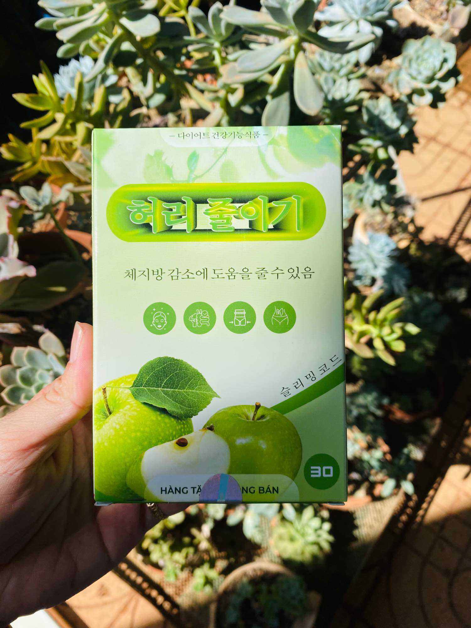 Detox táo giảm cân tiến hạnh - trà thảo mộc tiến hạnh