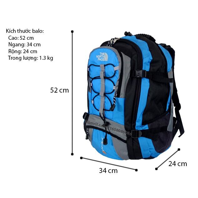 Balo du lịch Yaizza 55L giá rẻ