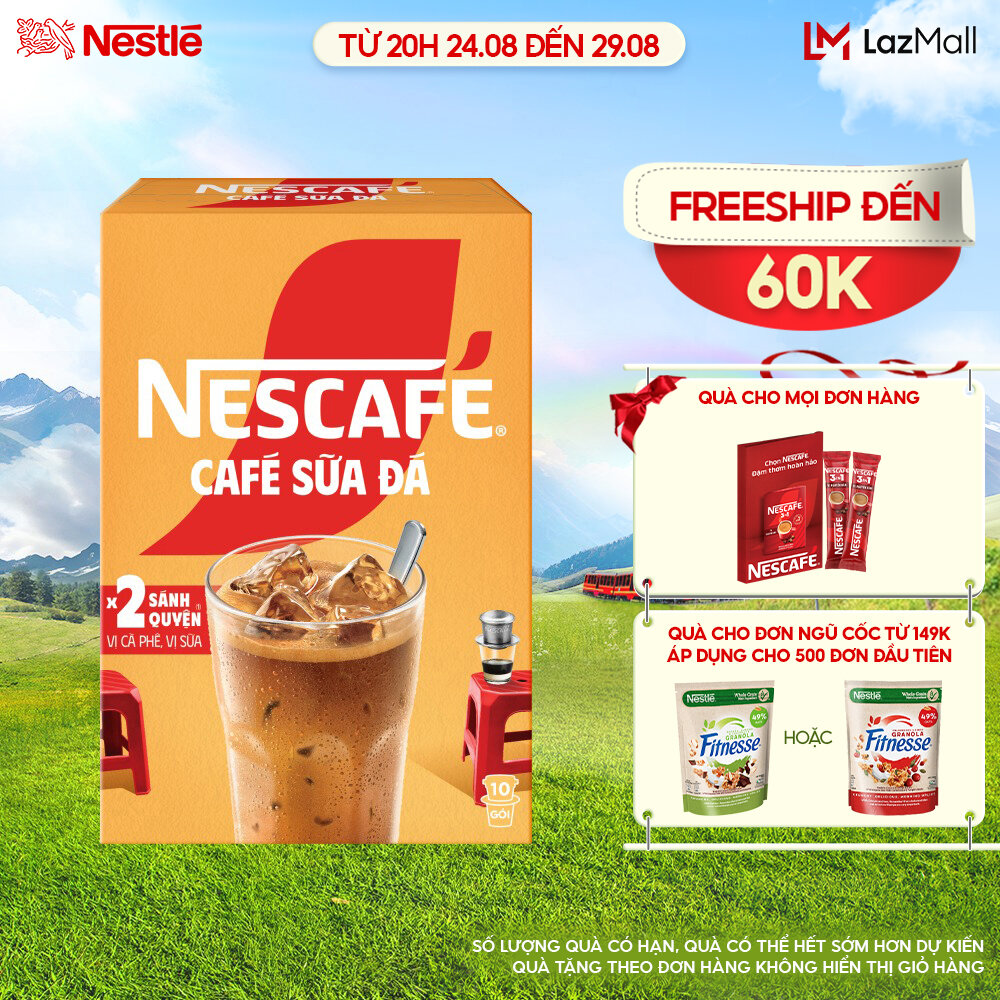 Cà phê sữa nescafé cà phê sữa đá
