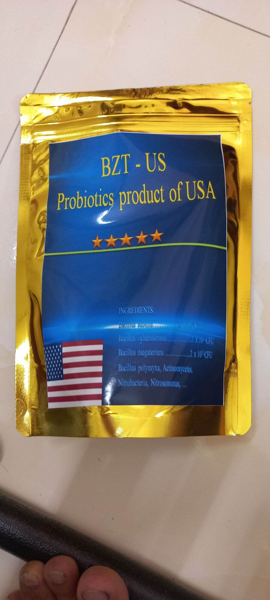 men vi sinh BZT gói 500gr