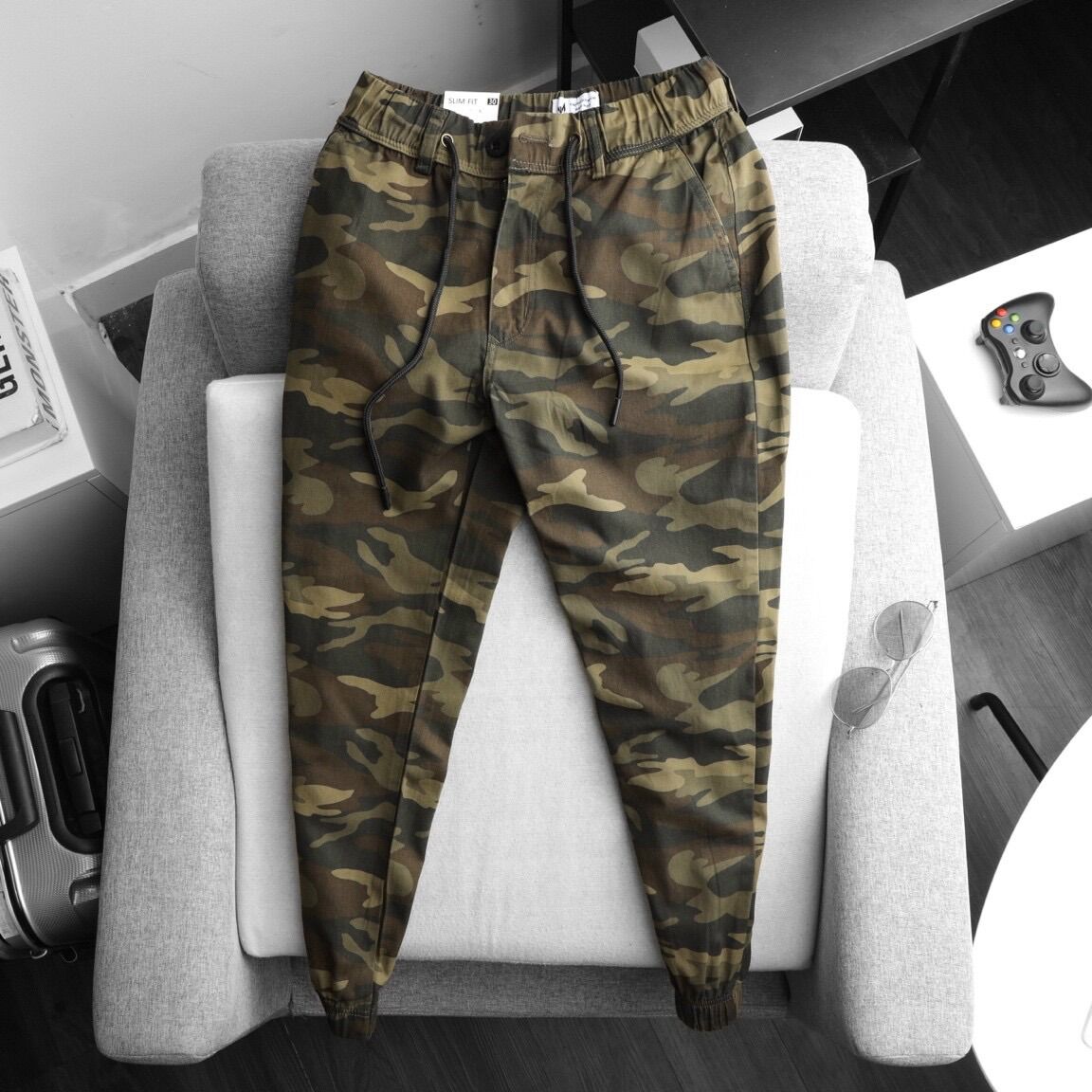 Quần jogger kaki nam dáng thể thao cao cấp quần jogger nam thời trang