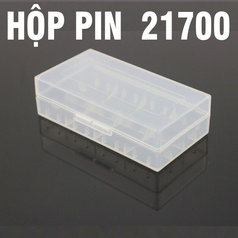 Hộp đựng 2 pin 18650/21700/26650