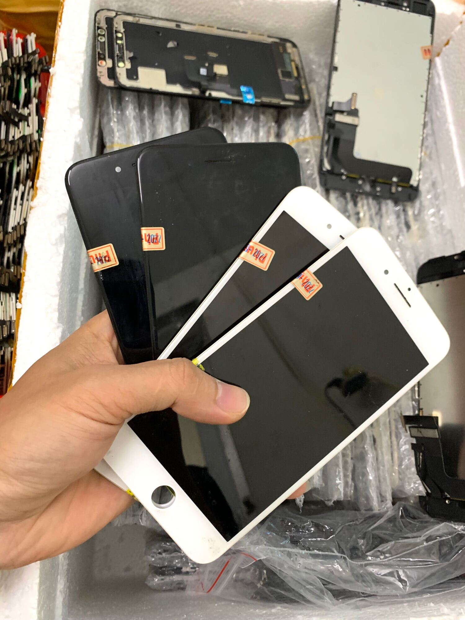 Cụm iphone 7plus màu trắng bóc máy đẹp 99-keng | Lazada.vn