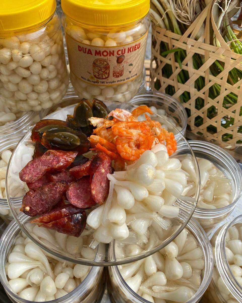 Củ kiệu ngâm chua ngọt KL:750g