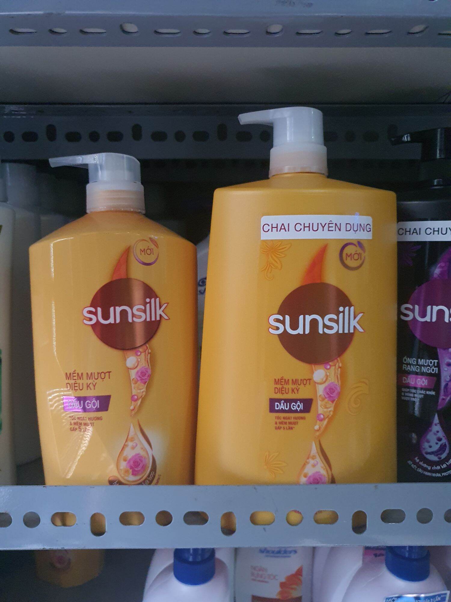 DẦU GỘI SUNSILK MỀM MƯỢT 900g/1.4kg HSD 2027