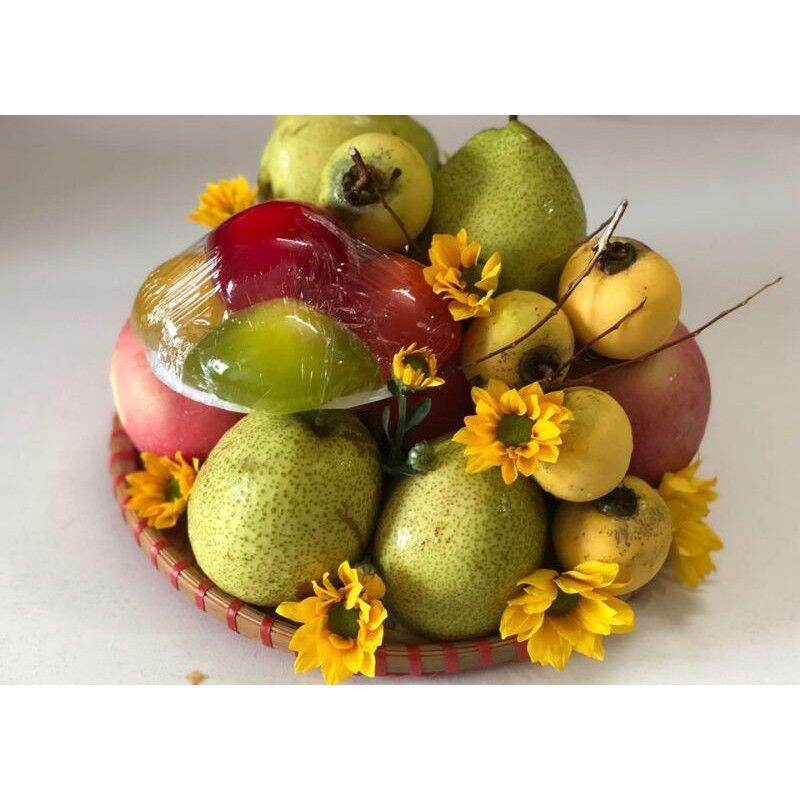 Mẹt tre loại 1 đựng hoa quả 20cm