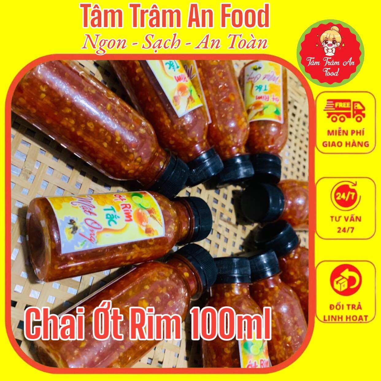TÓP MỠ MẮM TỎI 150g ( mua 2 hủ tóp mỡ, tặng chai ớt rim)