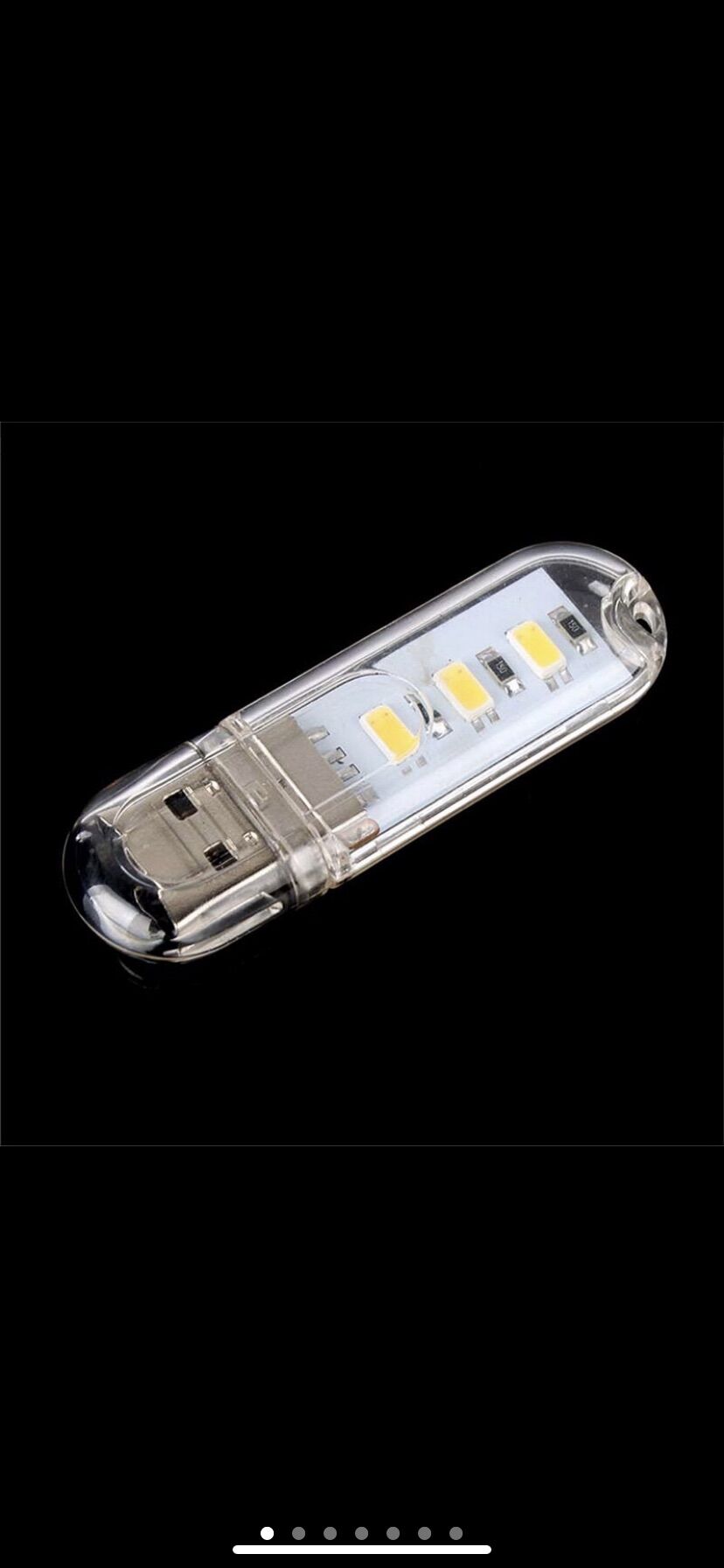 Đèn usb Mini 3 bóng led tiện dụng