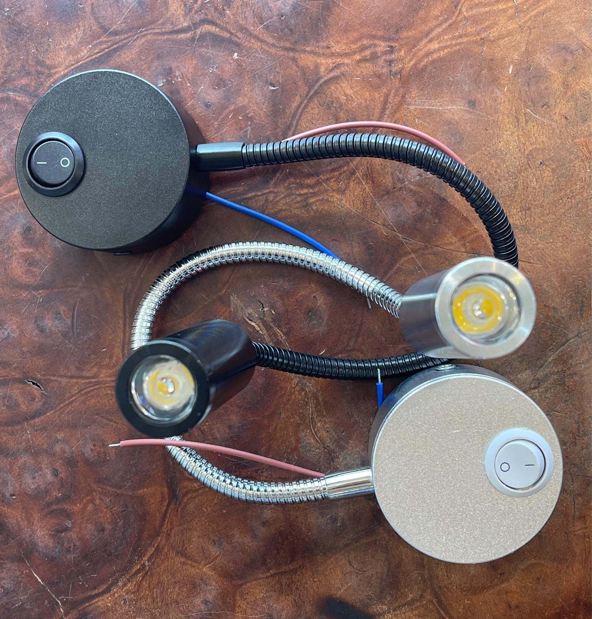 Đèn Rọi Tranh 3w. Đèn Đọc Sách 3W Vàng 3000K. Đèn Ngồi Lò Xo Đế Có Công Tắc. Đèn Ngủ 3W. Kopri.