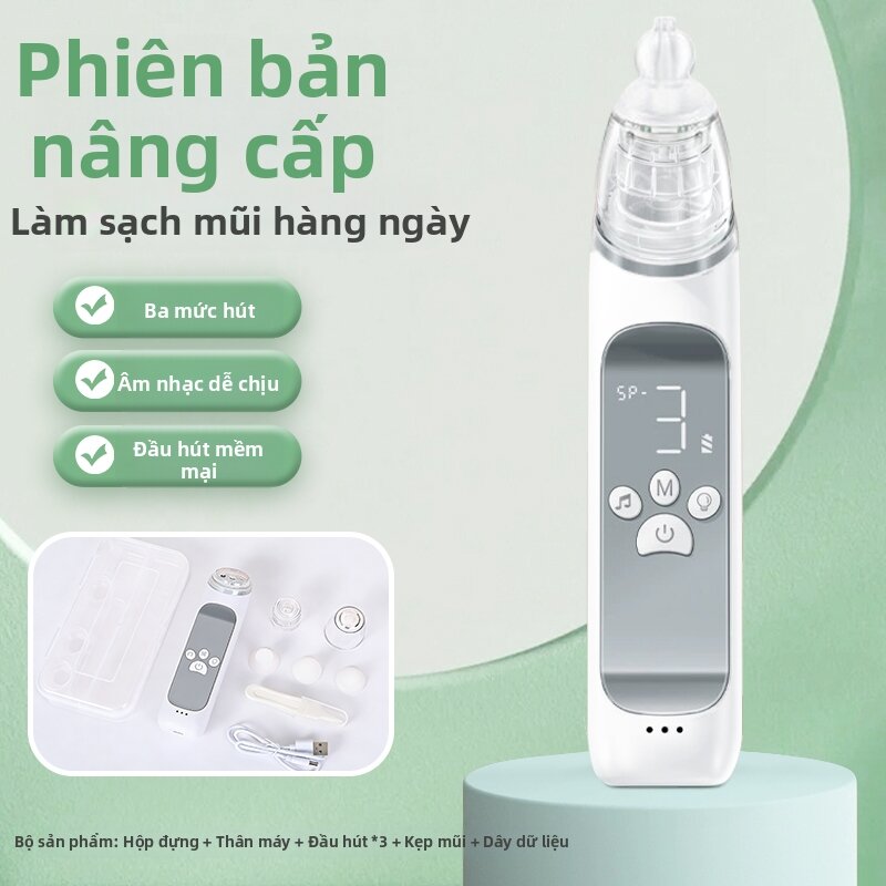 ZHENGBEI | Máy Hút Mũi Cho Trẻ Sơ Sinh 0-12 Tháng