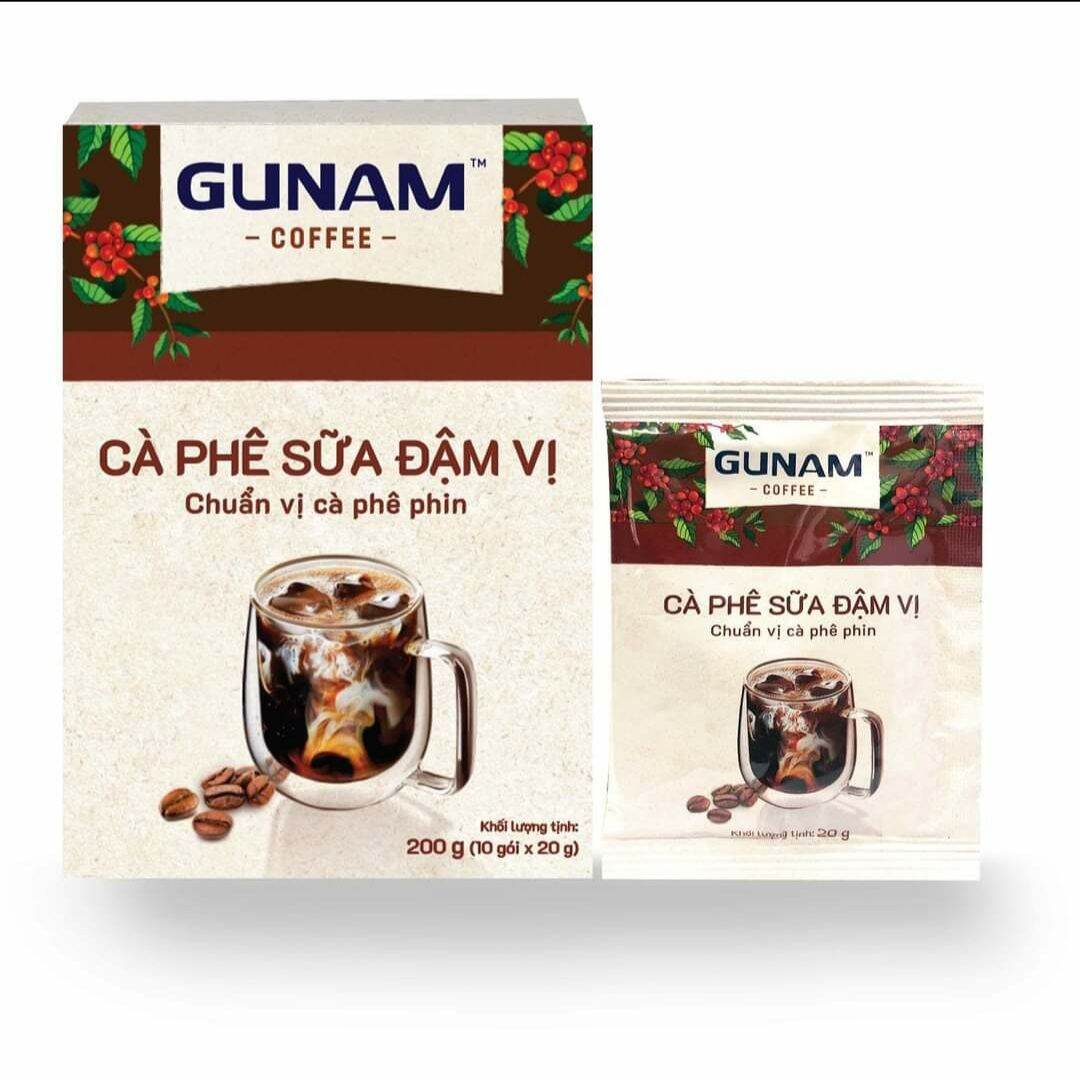 Cà phê chuẩn vị pha phin Gunam(date 2023)