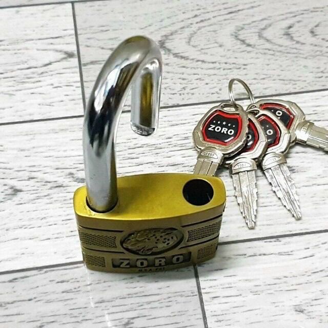 Ổ khoá cửa ZORO 6 phân 4 chìa