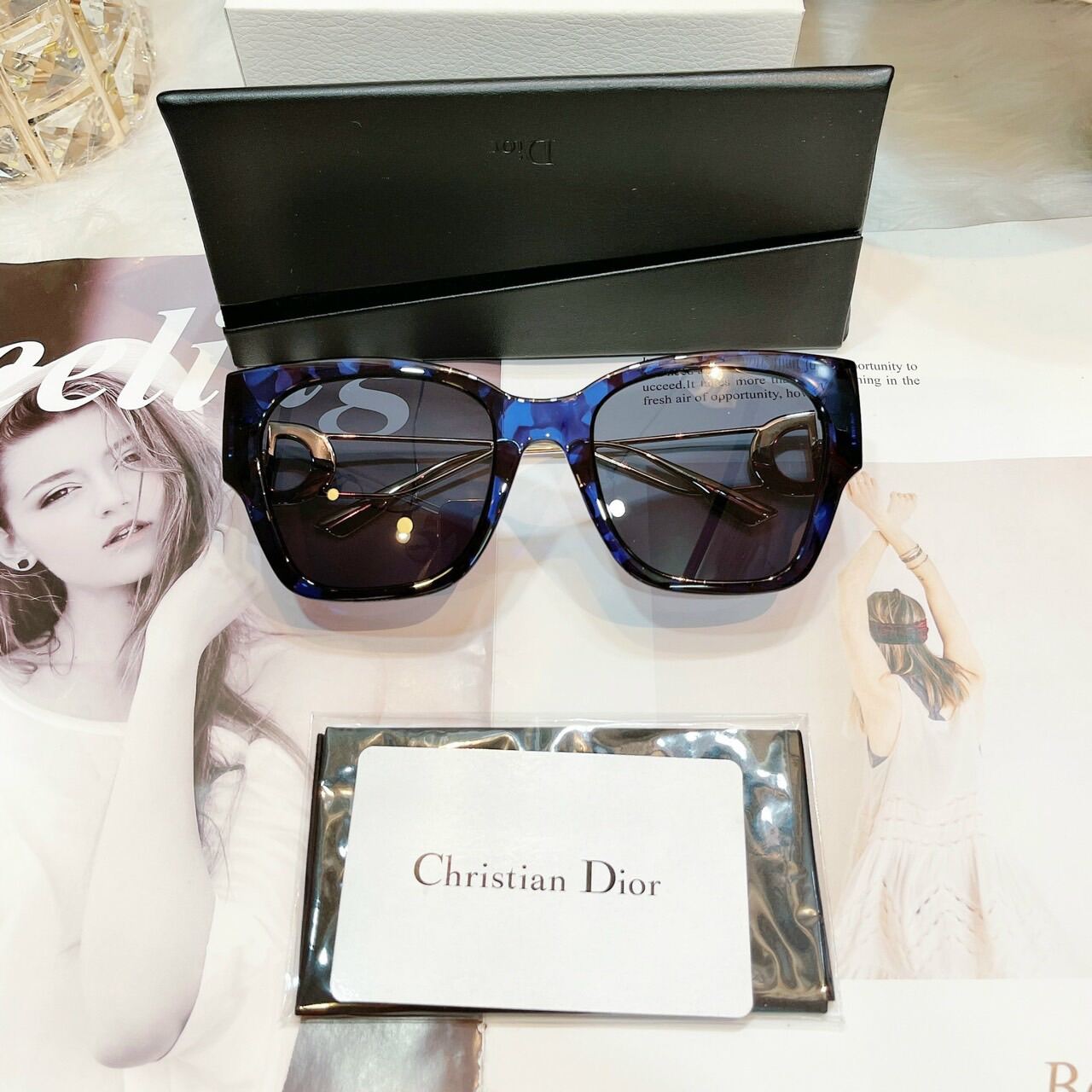 Kính Dior nữ mắt vuông chính hãng kính mắt Christian Dior 9115