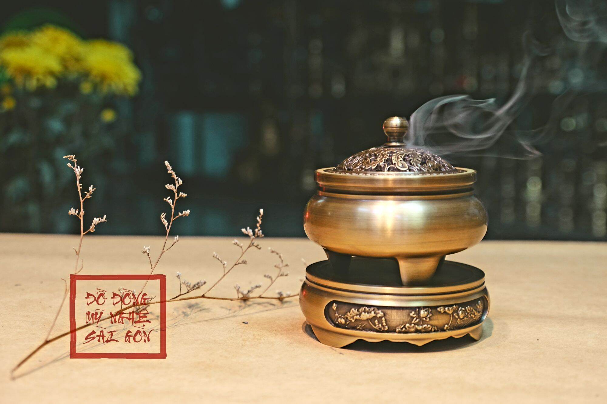 Lư Xông Trầm Bằng Đồng Cao Cấp