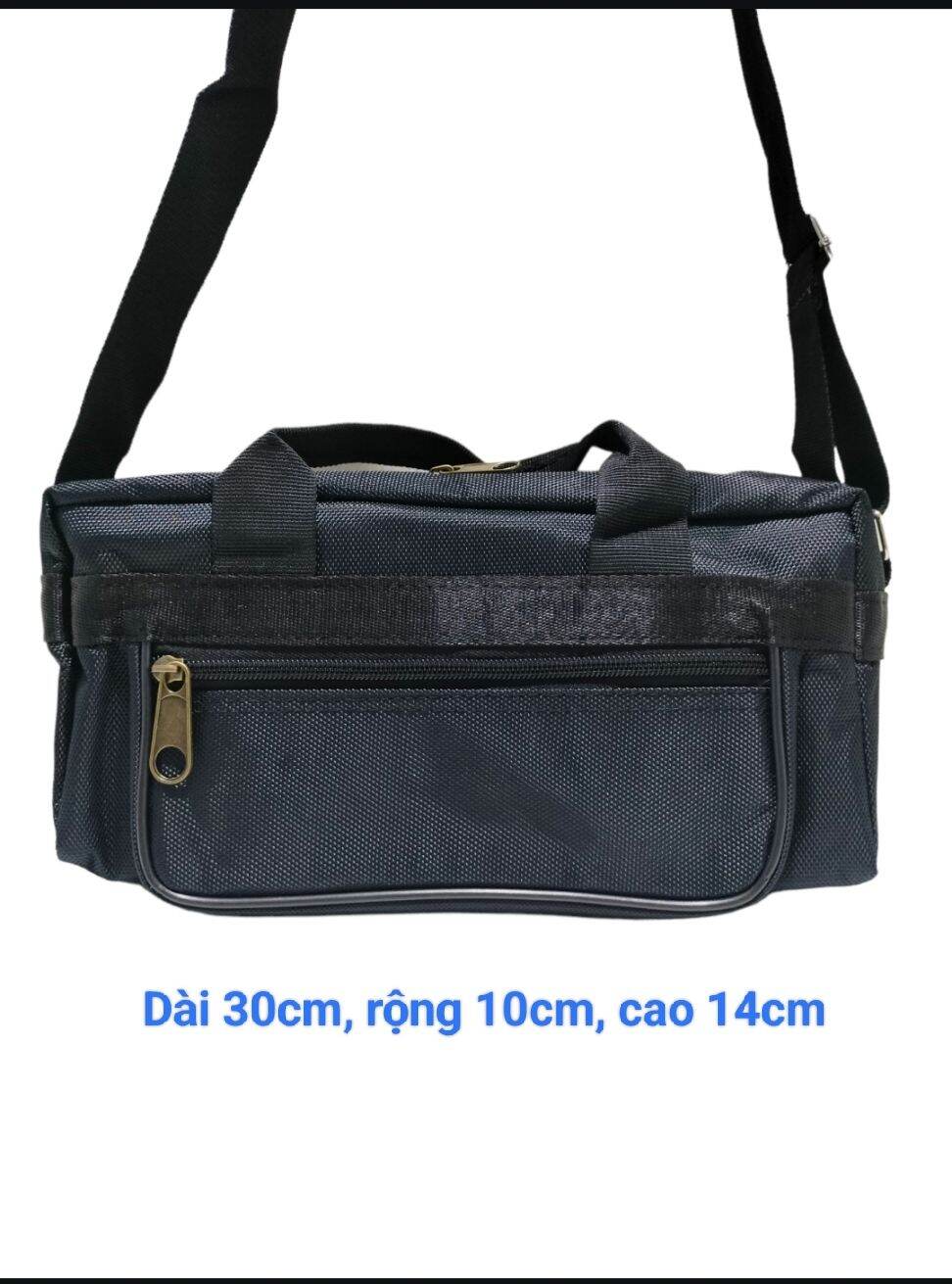 Túi đựng đồ nghề ngang mini 2 lớp cao cấp