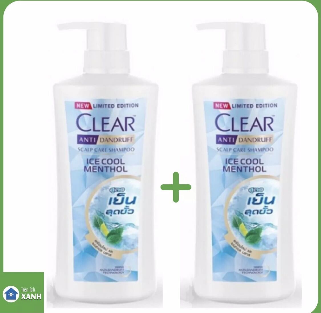 [Hcm]Combo 2 Chai Dầu Gội Clear Mát Lạnh Bạc Hà Thái Lan - Cam Kết Chuẩn