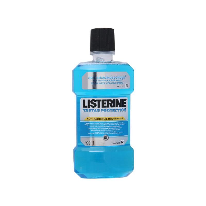 Nước súc miệng ngừa vôi răng Listerine Tartar Protection 500ml